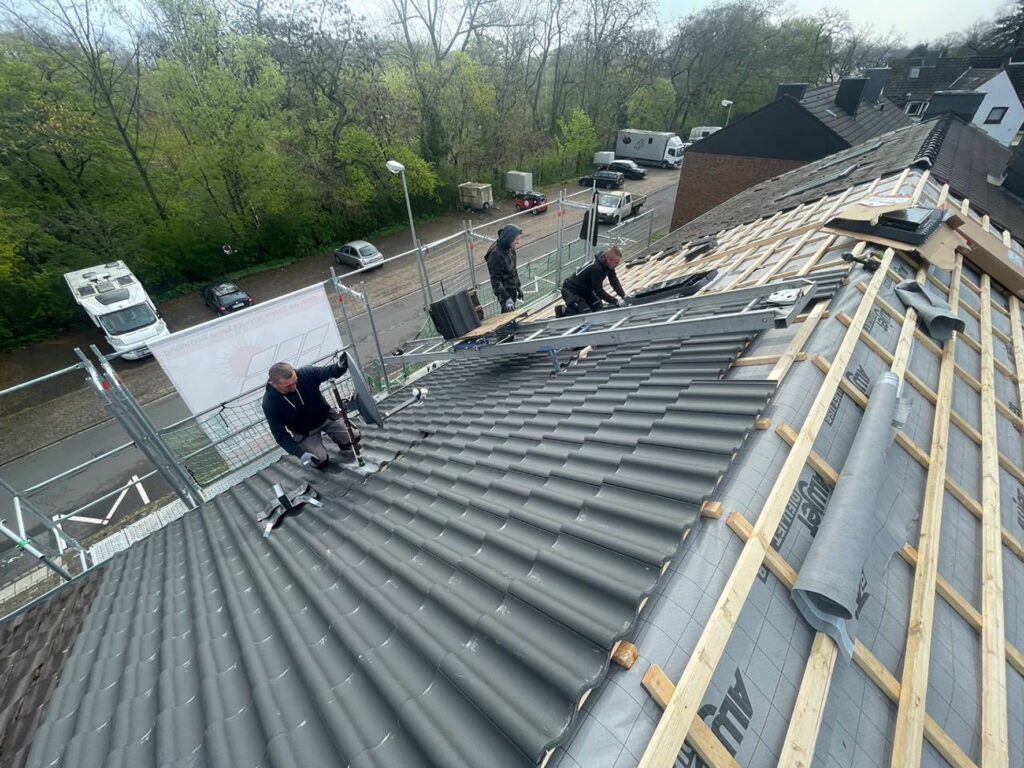 Sanierung Trapezdächer